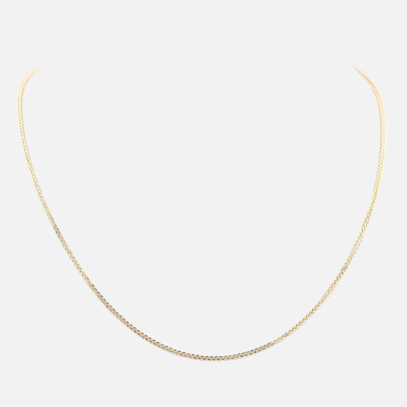 Cadena Espiga 10k 2.6g 50cm