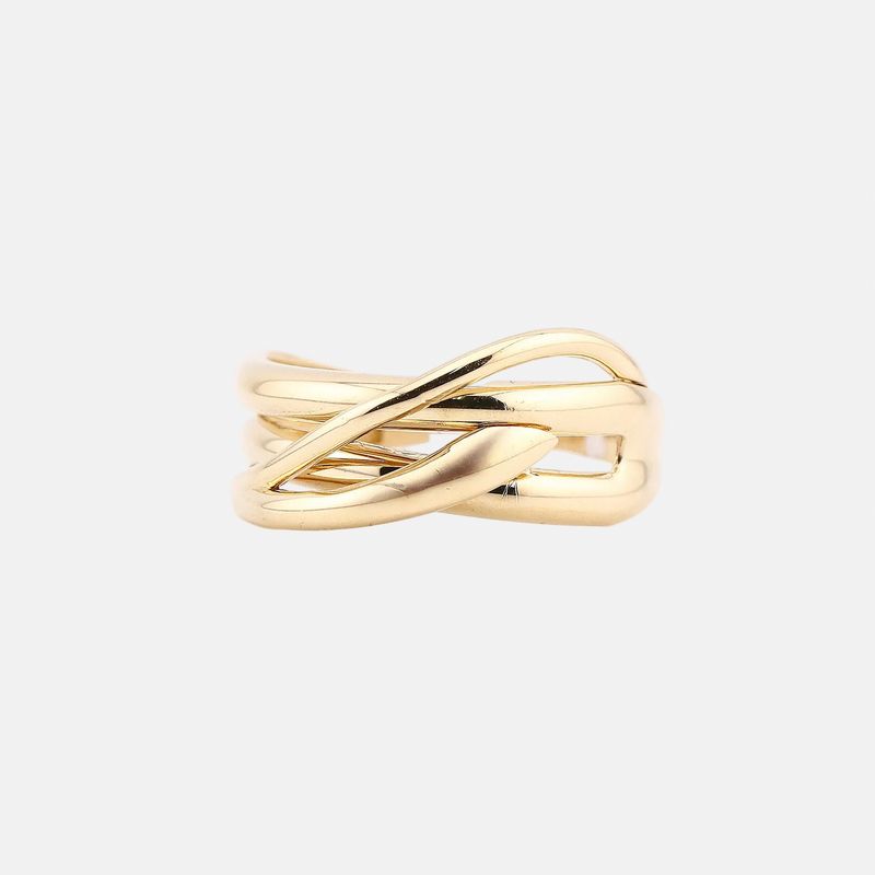 Anillo Enlazado 14k 3.6g #8