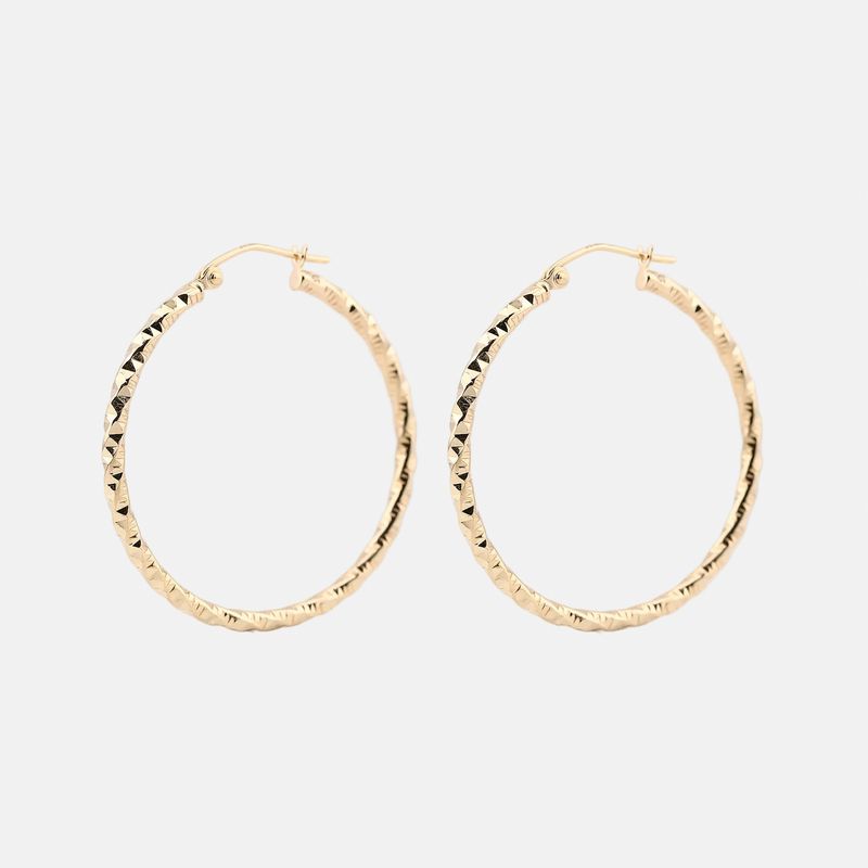 Arracadas Torcidas Relim. 14k 2.6g