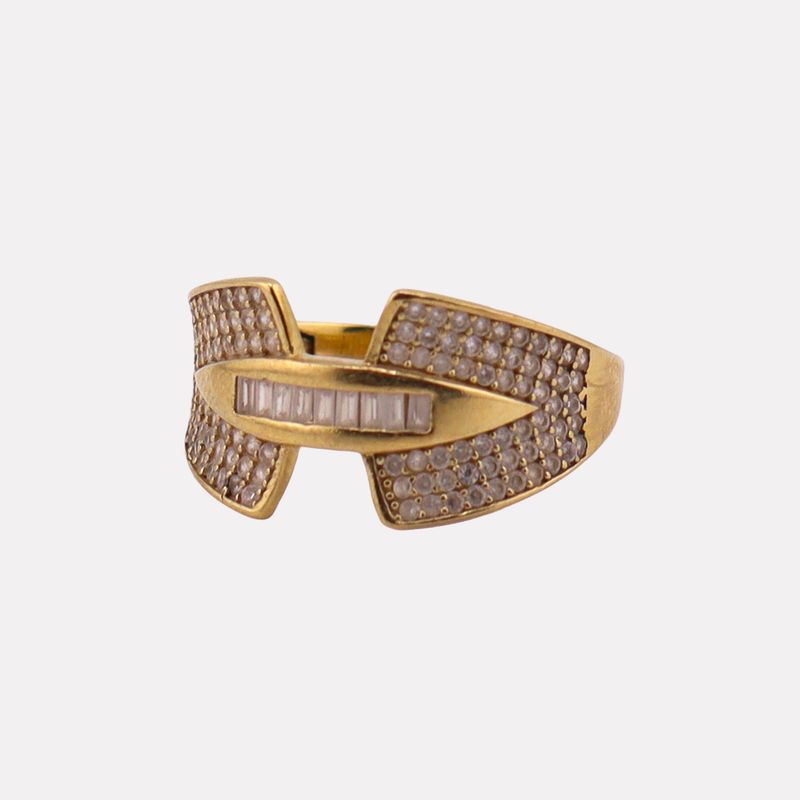 Anillo C/p Bca. 10k 2.4g #8