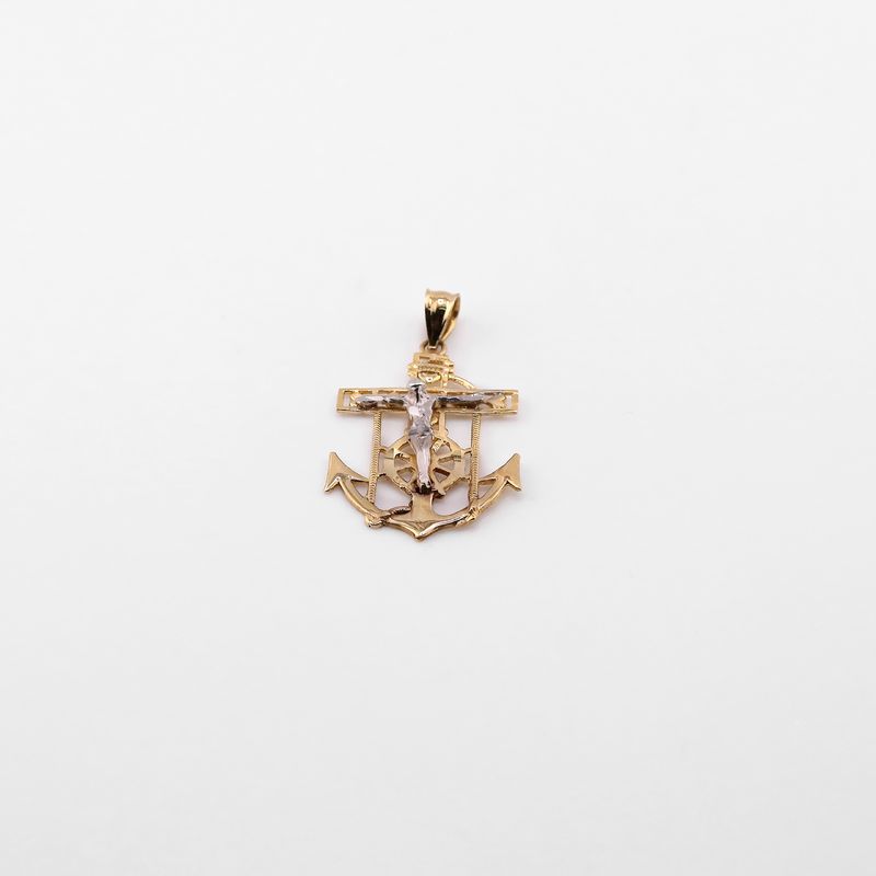Dije Ancla Cruz 14k2.6g