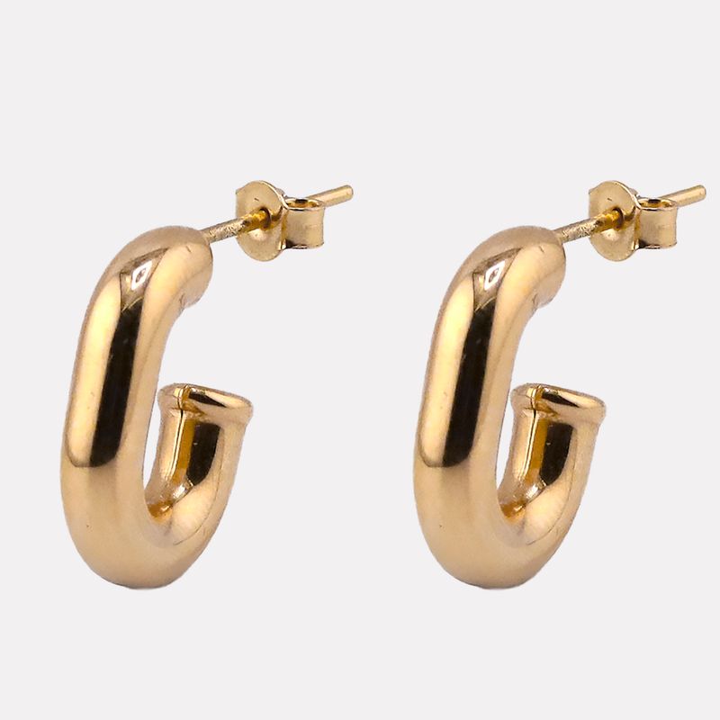 Aretes Tipo C 14k 2.1g