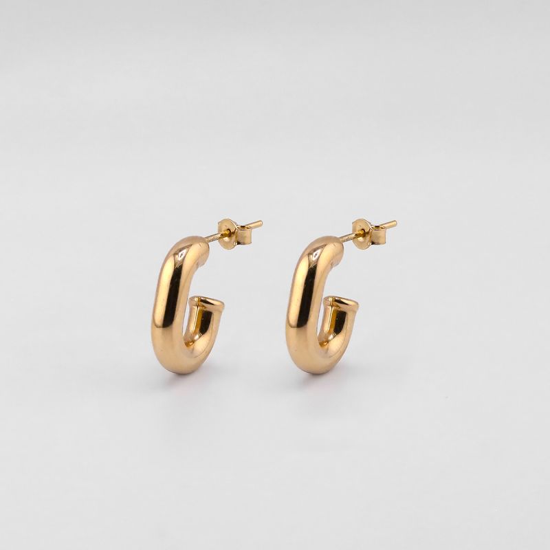 Aretes Tipo C 14k 2.1g
