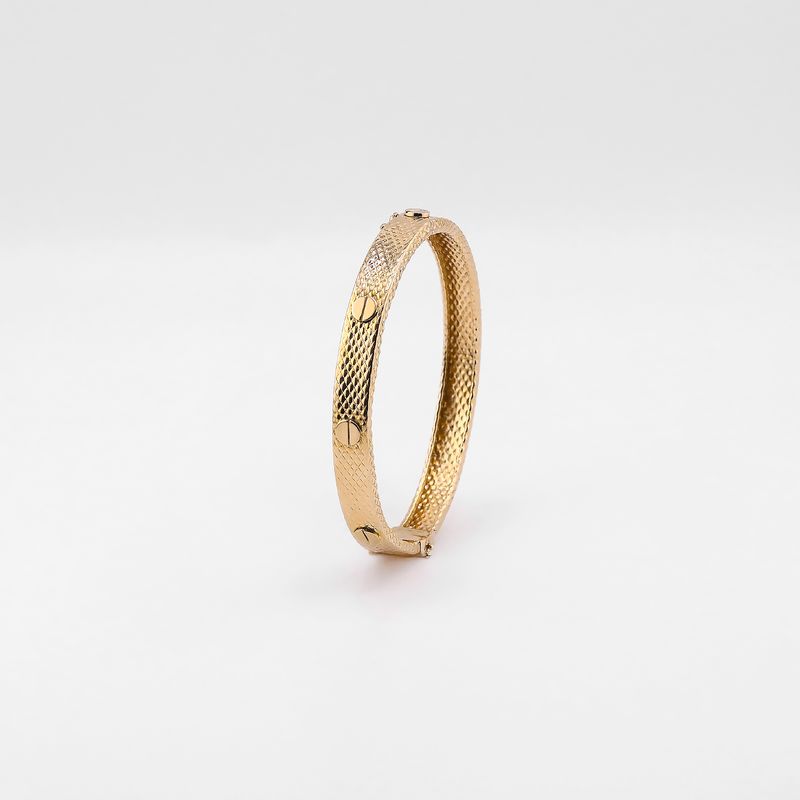 Pulso Tipo Cartier Relim. 14k 11.3g