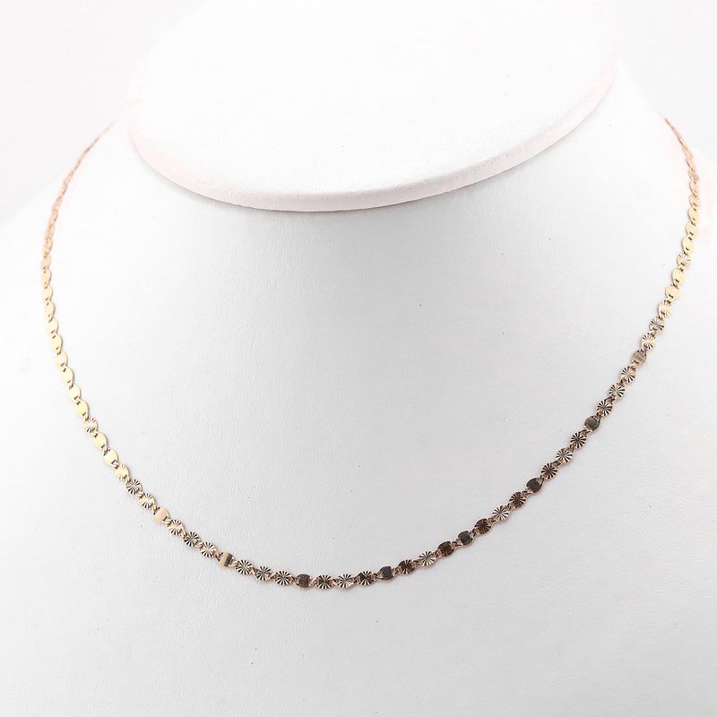 Cadena Gucci Mixta 14k 2.6g 50cm