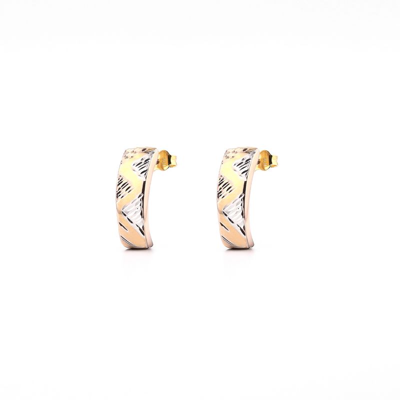 Aretes Triangulos Relim. Tns. 14k 1.3g