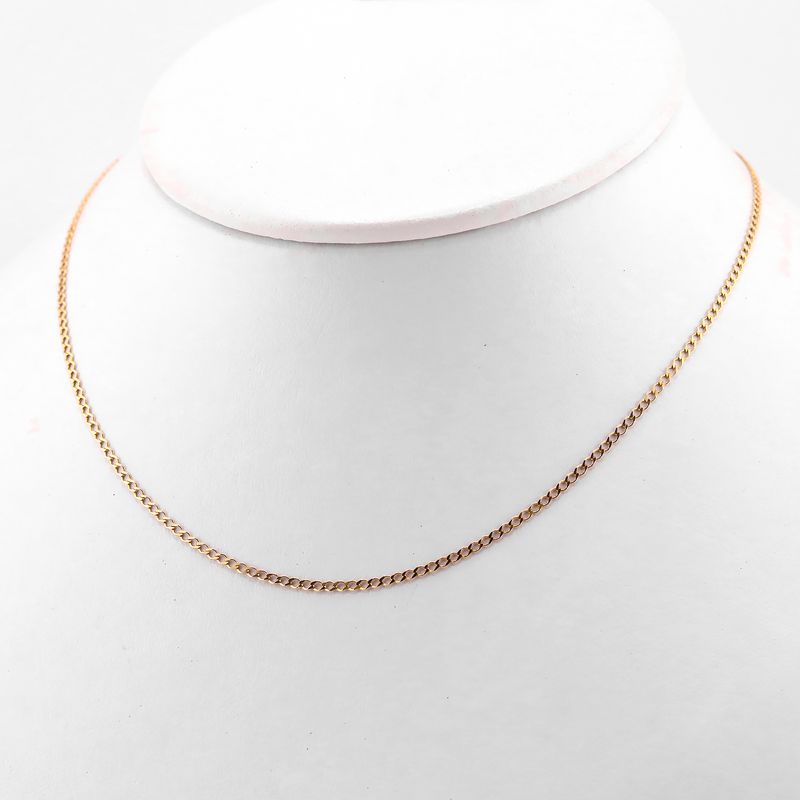 Cadena Eslabon 14k 2g 40cm