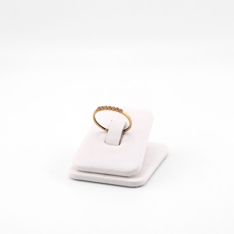 Anillo C/p Bca. 14k 0.9g #8