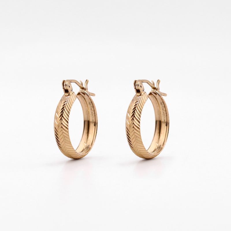 Arracadas Relim. 14k 3.3g