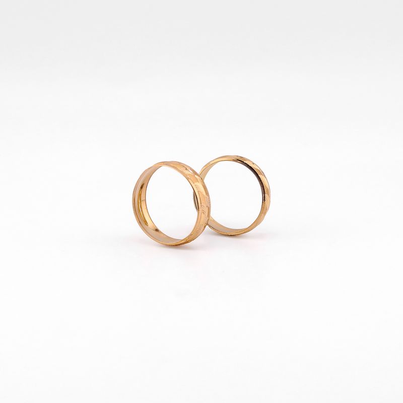 Argollas Relim. 14k 3.6g #11 #9.5