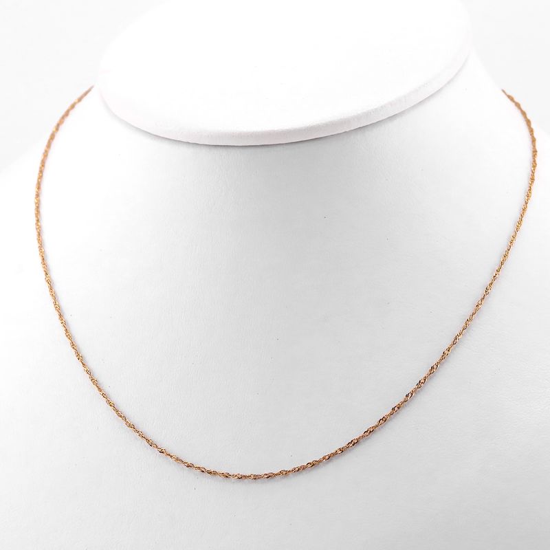 Cadena Torsal 14k 1.6g 50cm