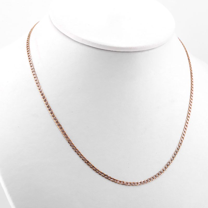 Cadena Eslabon Dimant.14k 4.7g 57cm