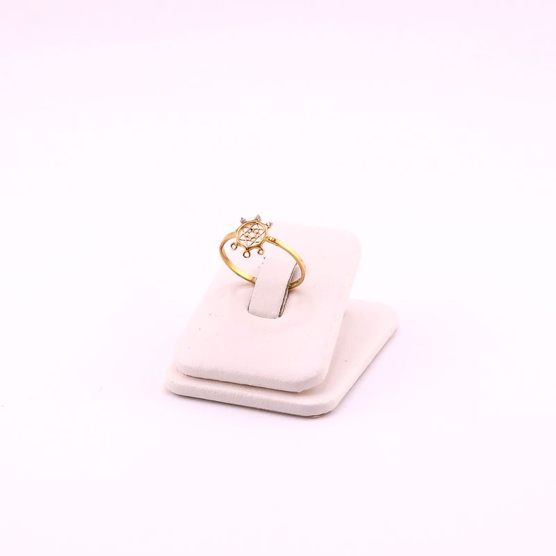 Anillo Tipo Mandala 10k 0.9g #8