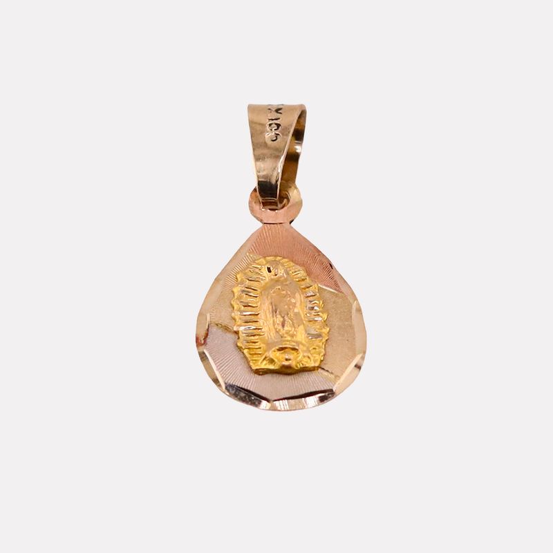 Dije Virgen Gota 14k 0.8g