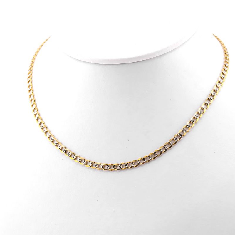 Cadena Eslabon Diam. 10k 11.8g 55cm