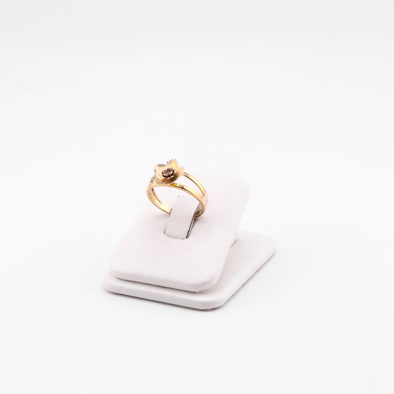 Anillo Flor 14k 2.2g #6