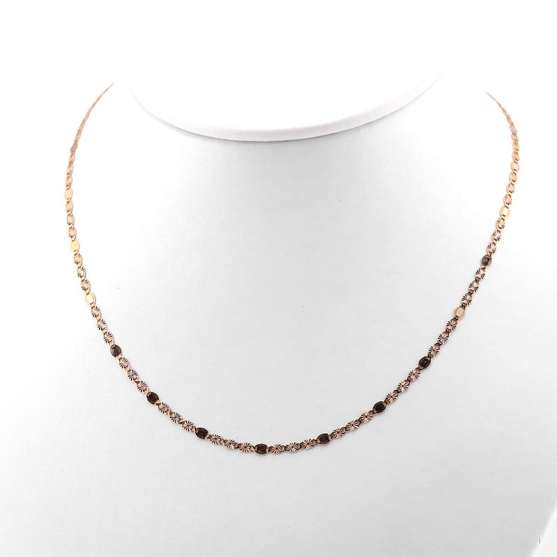 Cadena Mixta 14k 3.3g 55cm