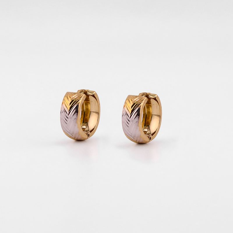 Aretes Huggies 14k 2.9g