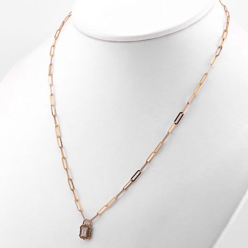 Gargantilla Clip C/p Bca 14k 4.4g