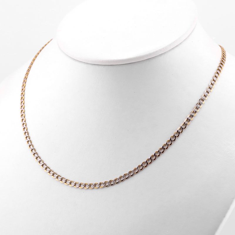 Cadena Eslabon  14k 3.8g 45cm