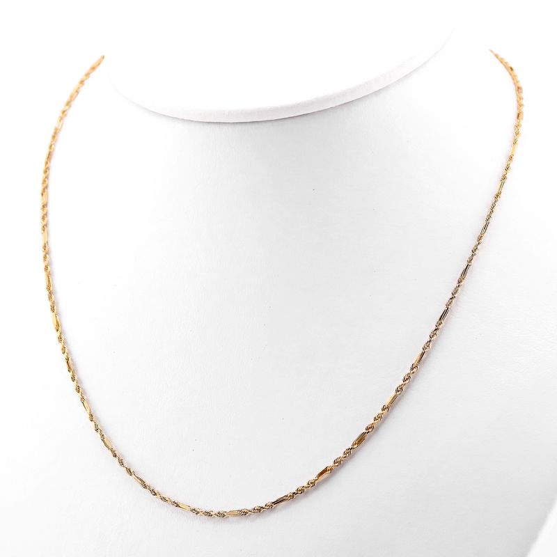 Cadena Figaro  14k 3.6g 60cm