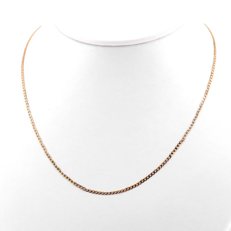 Cadena Eslabon  14k 2.5g 45cm