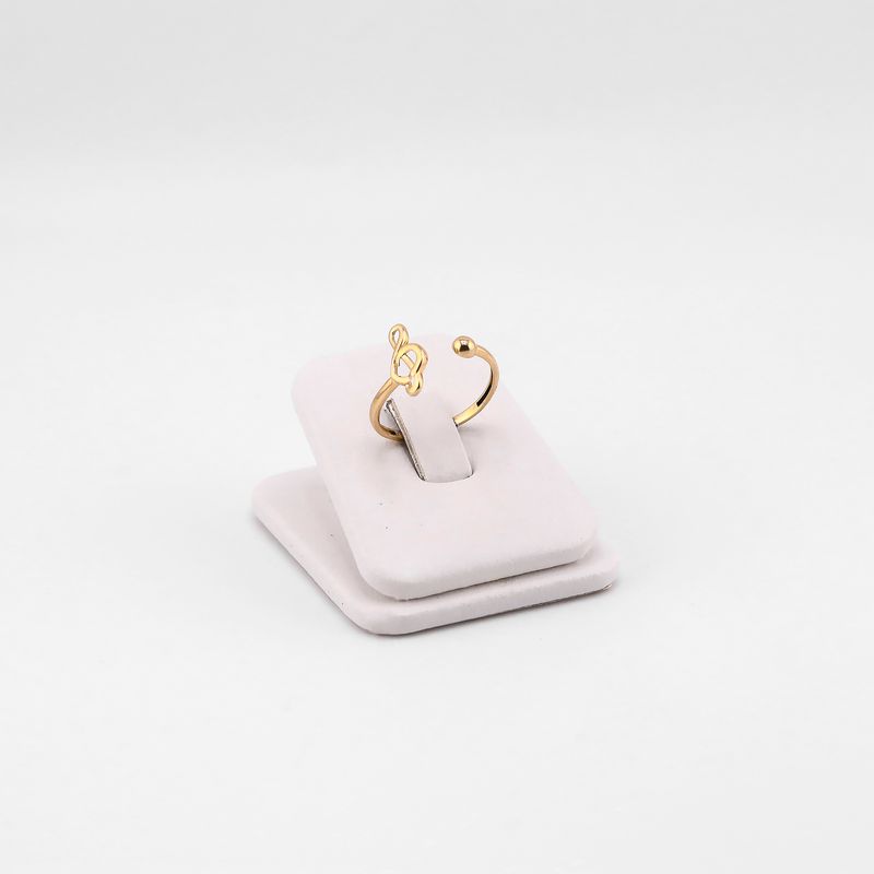 Anillo Ajustable Nota Musical 14k 1g #6