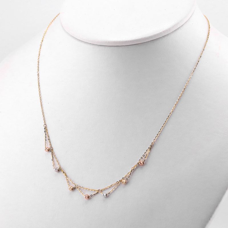 Gargantilla Borlas 14k 1.9g