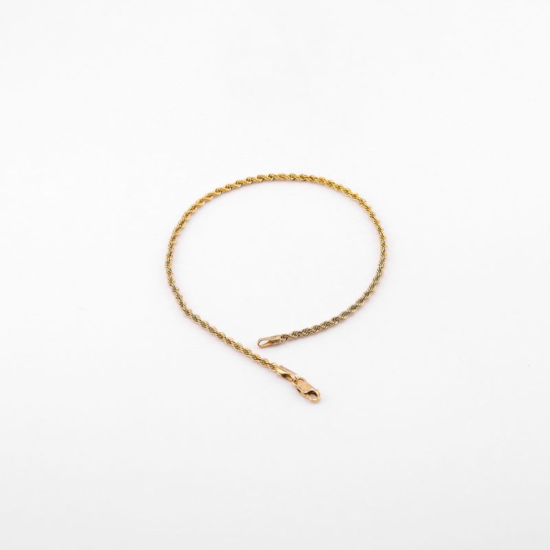 Pulso Torzal  14k 1.5g 21.5g