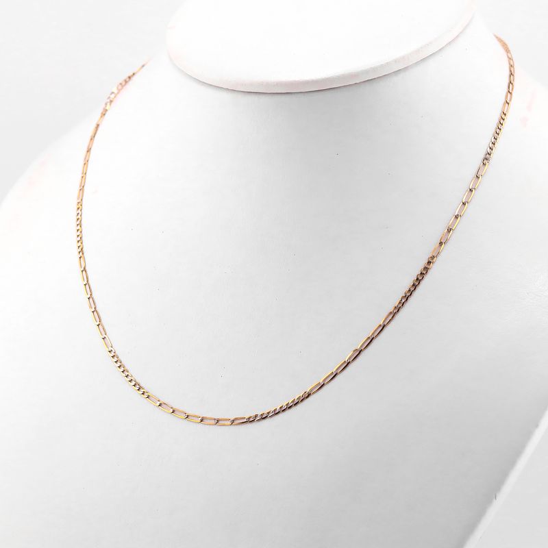 Cadena Eslabon 7x10 Diam. 14k 2.2g 45cm