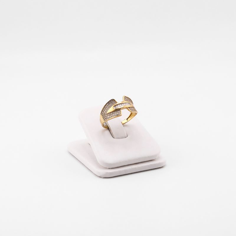 Anillo Herradura C/p 10k 3.4g #10.5