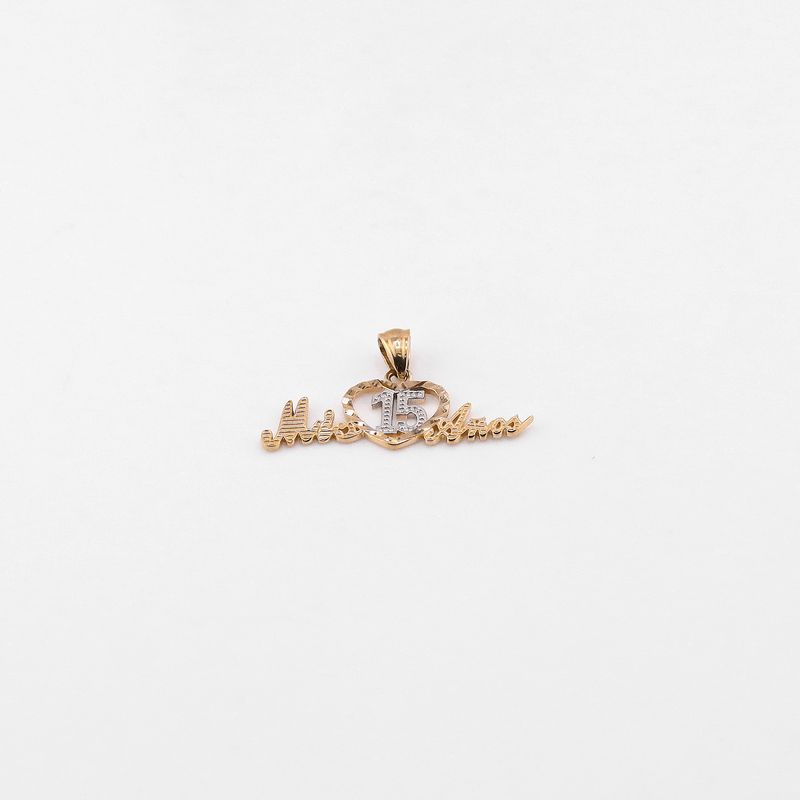 Dije 15 Años  14k 1g