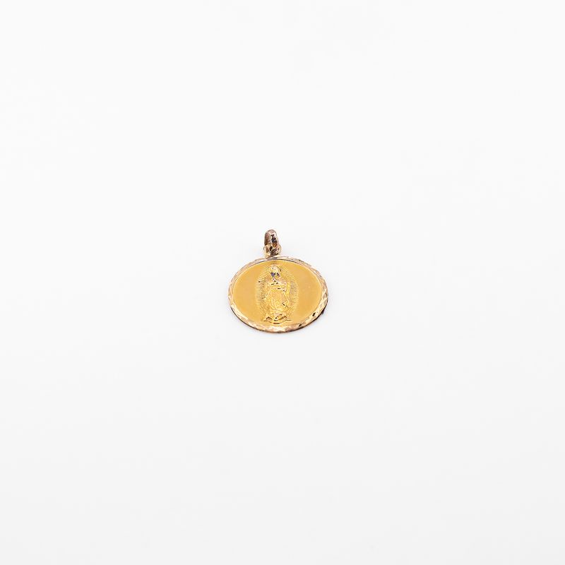 Dije Virgen Circulo 10k 2.4g