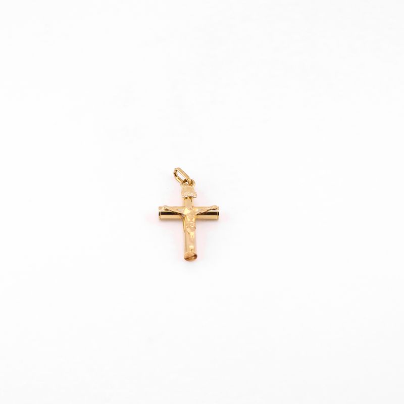 Dije Cruz Cristo 14k 1.4g