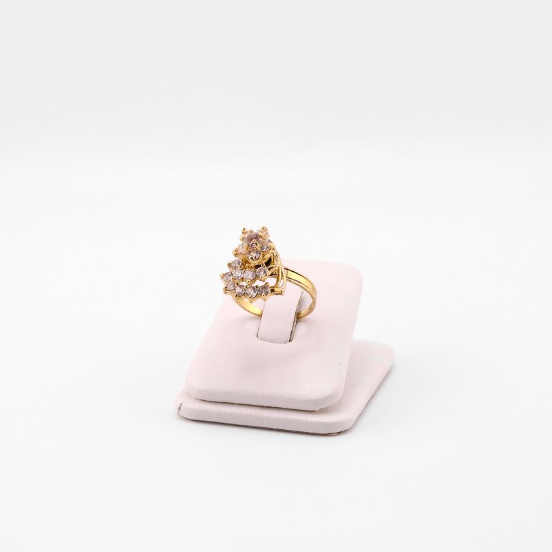 Anillo Movib. C/p Bca. 14k 4.3g #7