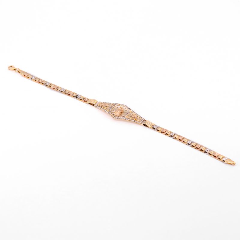 Pulso Virgen Tns. 14k 6.2 18.5cm
