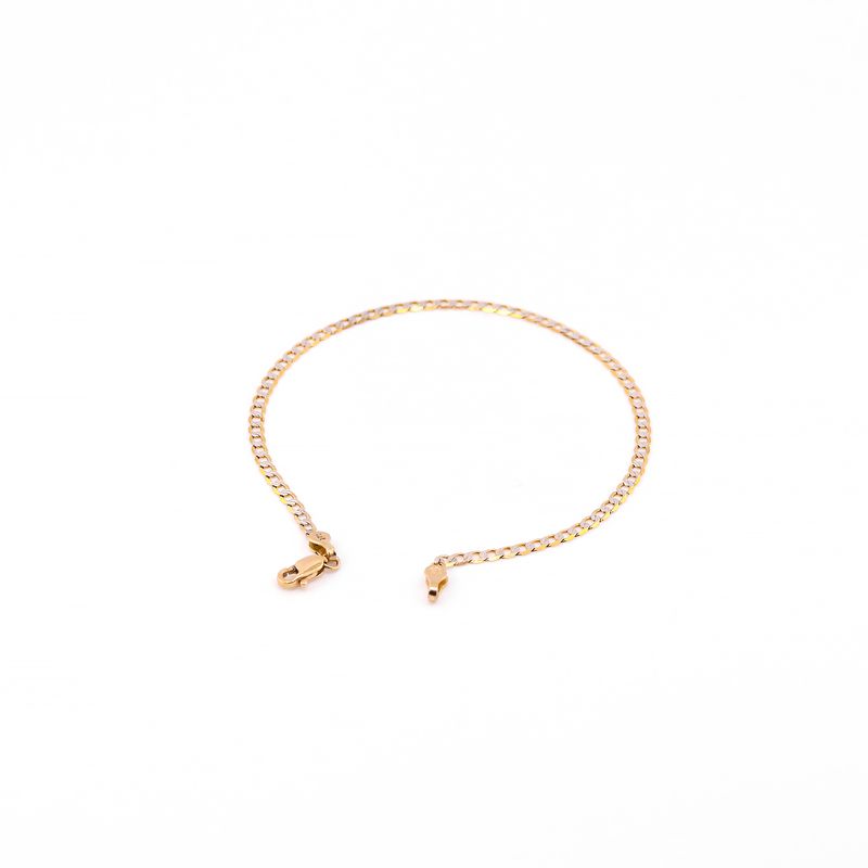 Pulso Eslabon Diam. 14k 2g 19cm