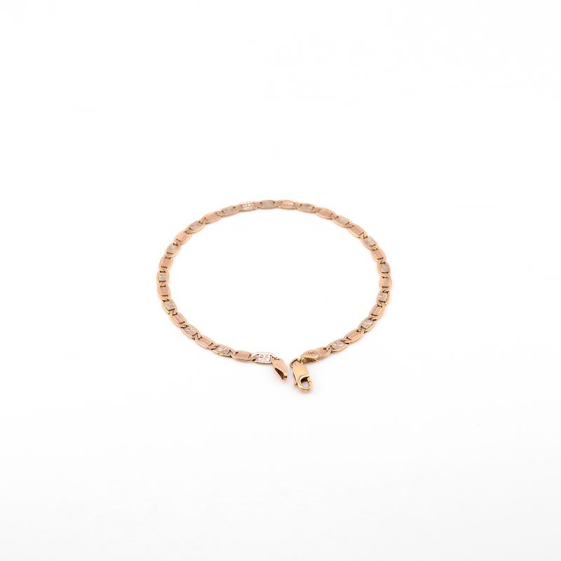 Pulso Mixto  14k 5g 21cm