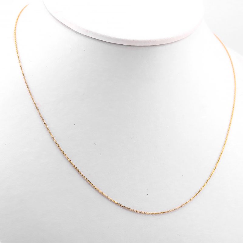 Cadena Eslabon Inv. 14k 1.5g 45cm