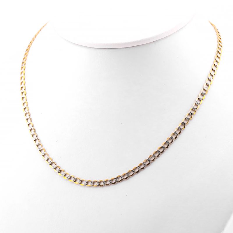 Cadena Eslabon Diam. 14k 5.7g 55cm