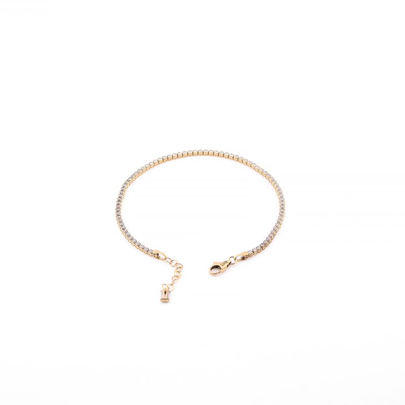 Pulso C/p Bca. 14k 3.1g 19.5cm