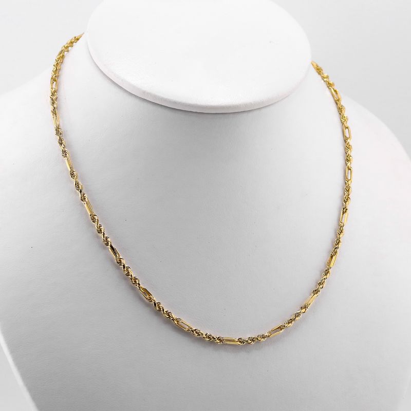 Cadena Figaro  14k 8.1g  55cm