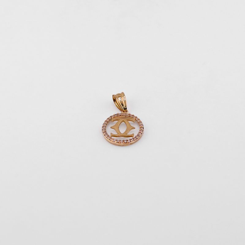 Dije Imit. Chanel C/p 14k 1.1g