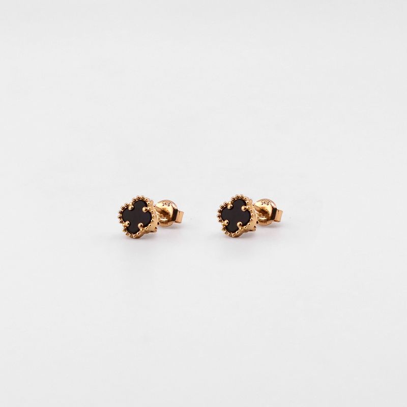 Aretes Tipo Van Cleef 14k 1.4g