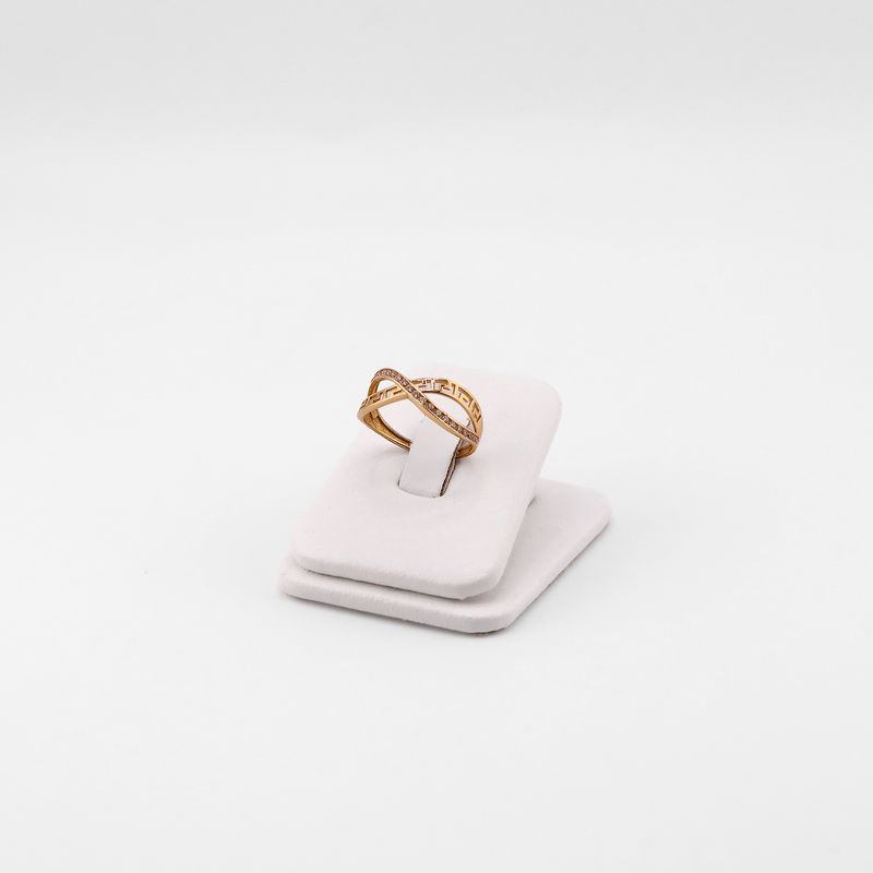 Anillo Griego Infinito C/p 14k 1.6g #7