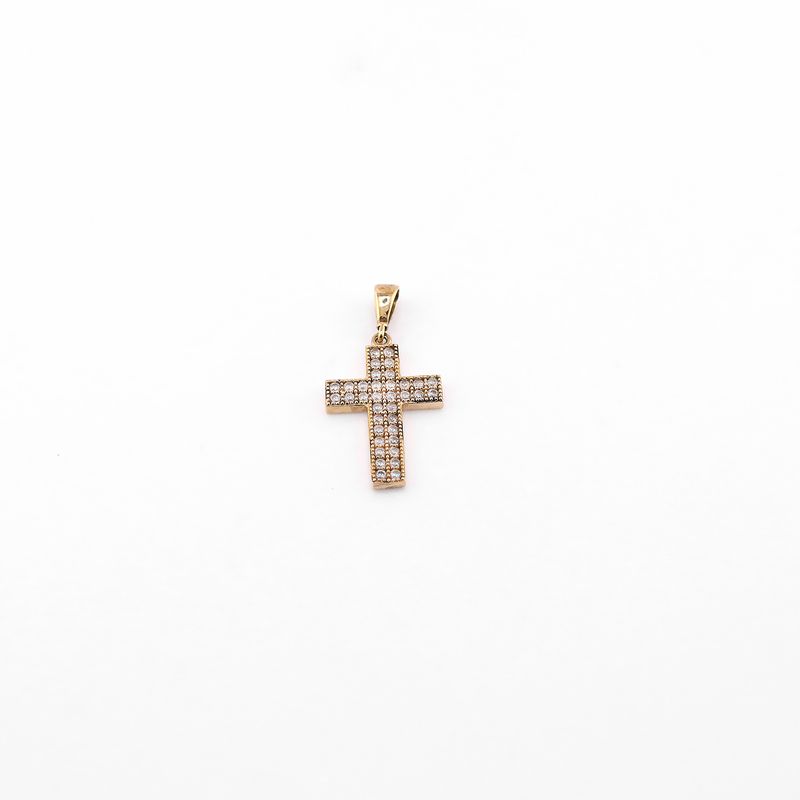 Dije Cruz C/p  Bca  10k 1.2g