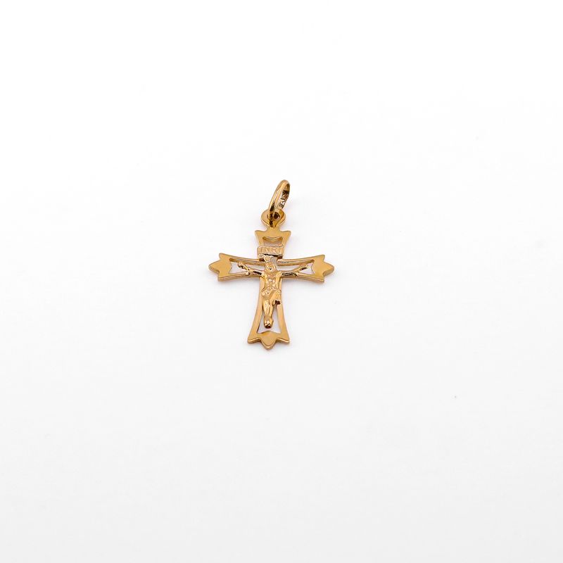 Dije Cruz Cristo 14k 1.1g