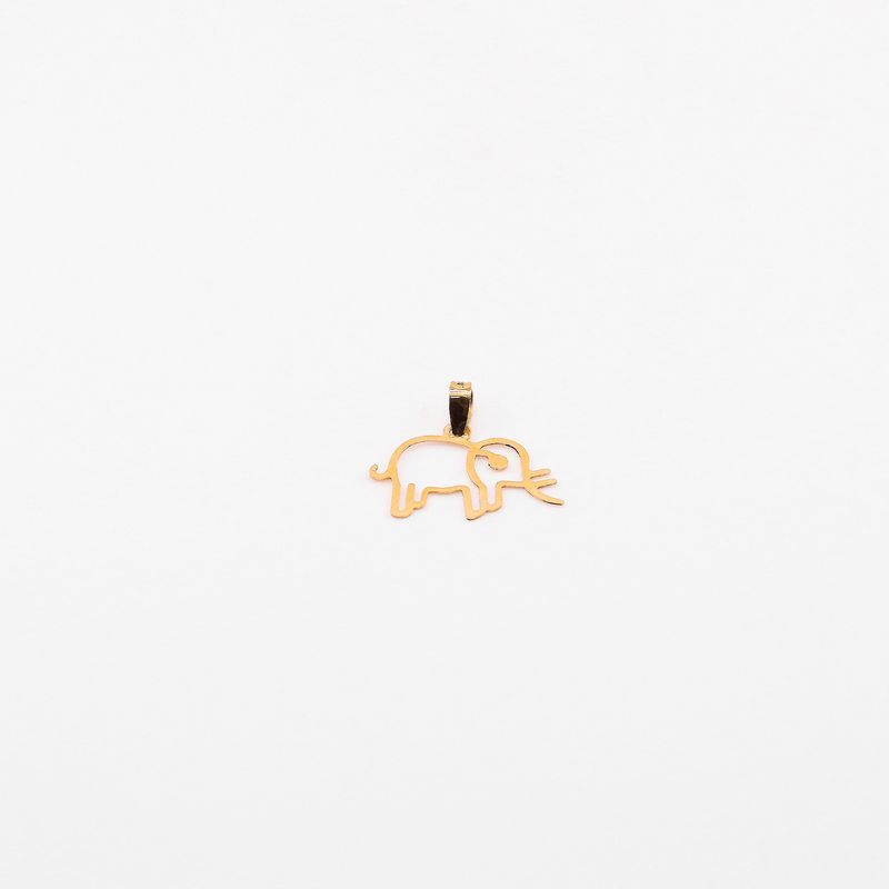 Dije Elefante 10k 0.5g