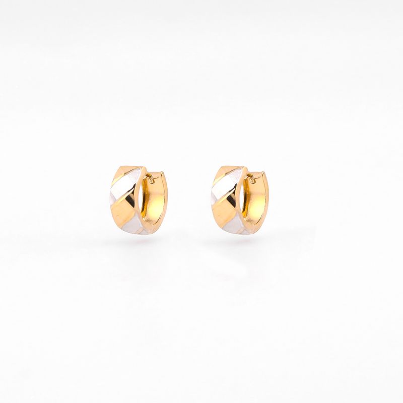 Aretes Huggies 14k 1.3g