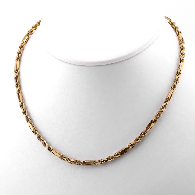 Cadena Figaro 10k 9g